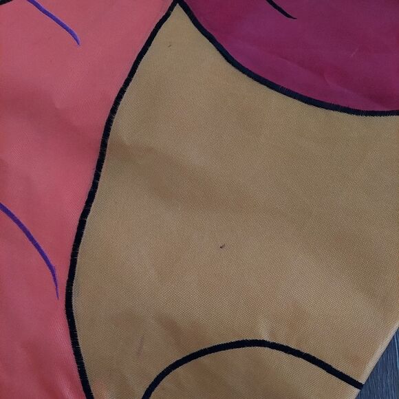 Disney Winnie The Pooh Large House Garden Nylon Flag Autumn - Picture 4 of 6